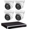 8MP Hikvision Colorvu CCTV Kit: 4 x Colorvu Turret Liveguard Cameras + 8CH M Series NVR / 4TB