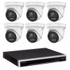 8MP Hikvision Colorvu CCTV Kit: 6 x Colorvu Turret Liveguard Cameras + 8CH M Series NVR / 4TB