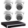 8MP Hikvision Colorvu HYBRID CCTV Kit: 4 x Liveguard Cameras + 8CH M Series NVR / 4TB