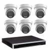 8MP Hikvision Colorvu HYBRID CCTV Kit: 6 x Liveguard Cameras + 8CH M Series NVR / 4TB