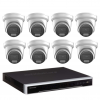 8MP Hikvision Colorvu HYBRID CCTV Kit: 8 x Liveguard Cameras + 8CH M Series NVR / 4TB