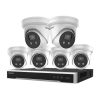 Hikvision 2 x 6MP Liveguard + 4 x 6MP & 8CH NVR CCTV Kit: 6 Turret Cameras + 8CH 8K NVR Bundle